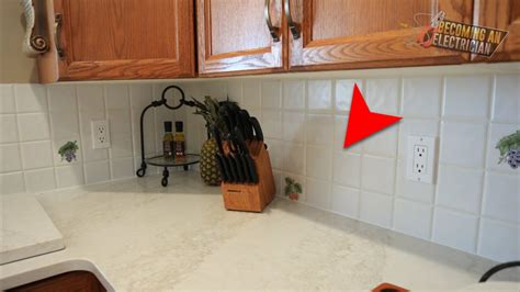 electrical boxes backsplash|how to extend backsplash box.